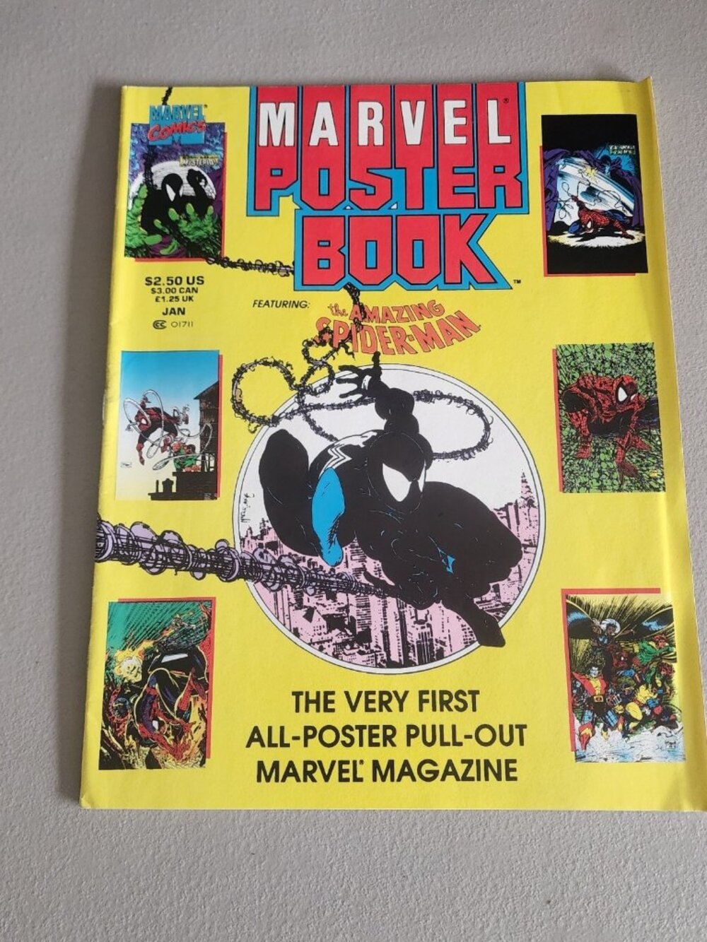 MARVEL® POSTER BOOK™ V1, #1 Featuring The AMAZING SPIDER-MAN® Todd McFarlane ART